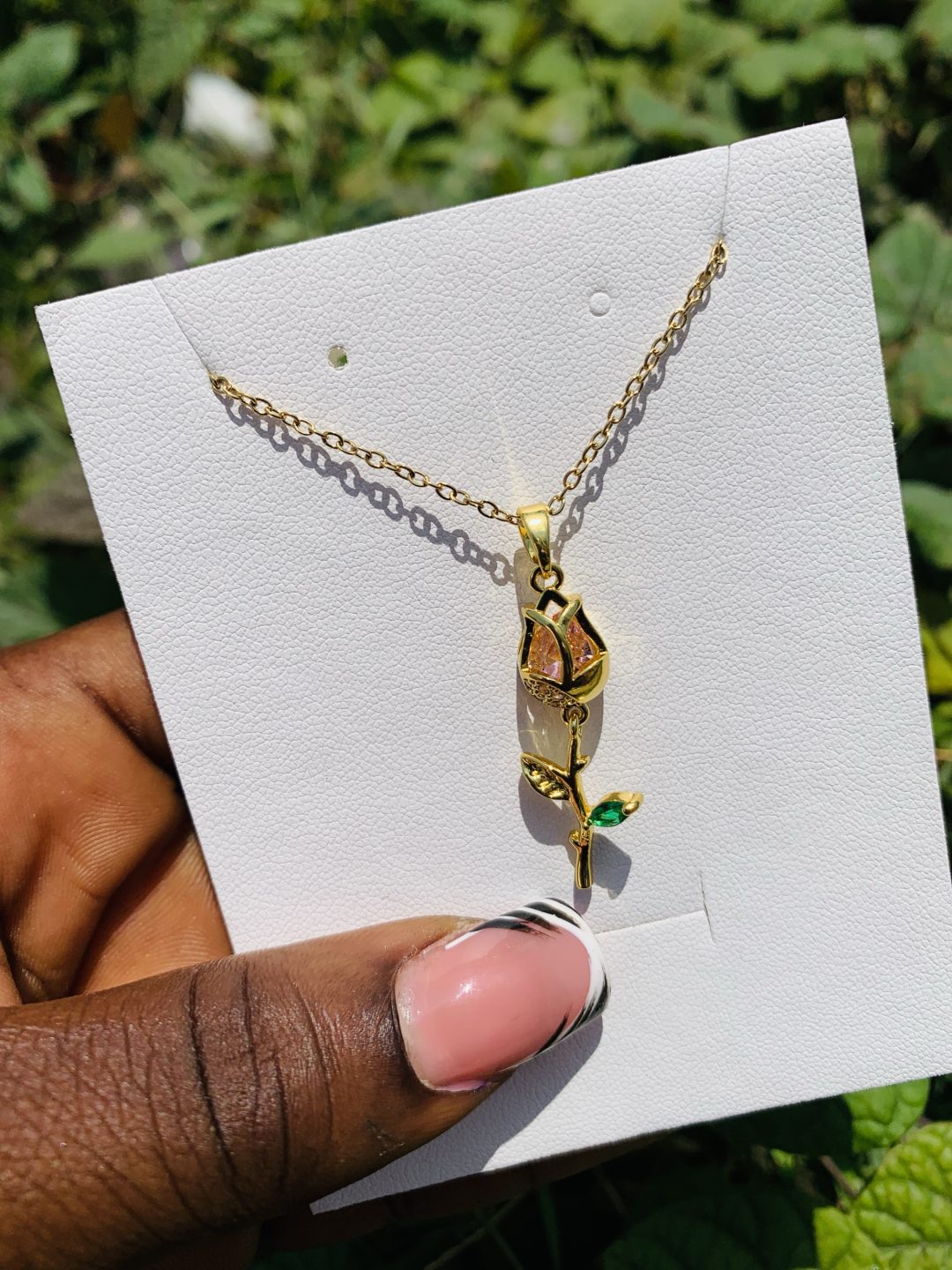 Dainty necklace 008 - Image 2