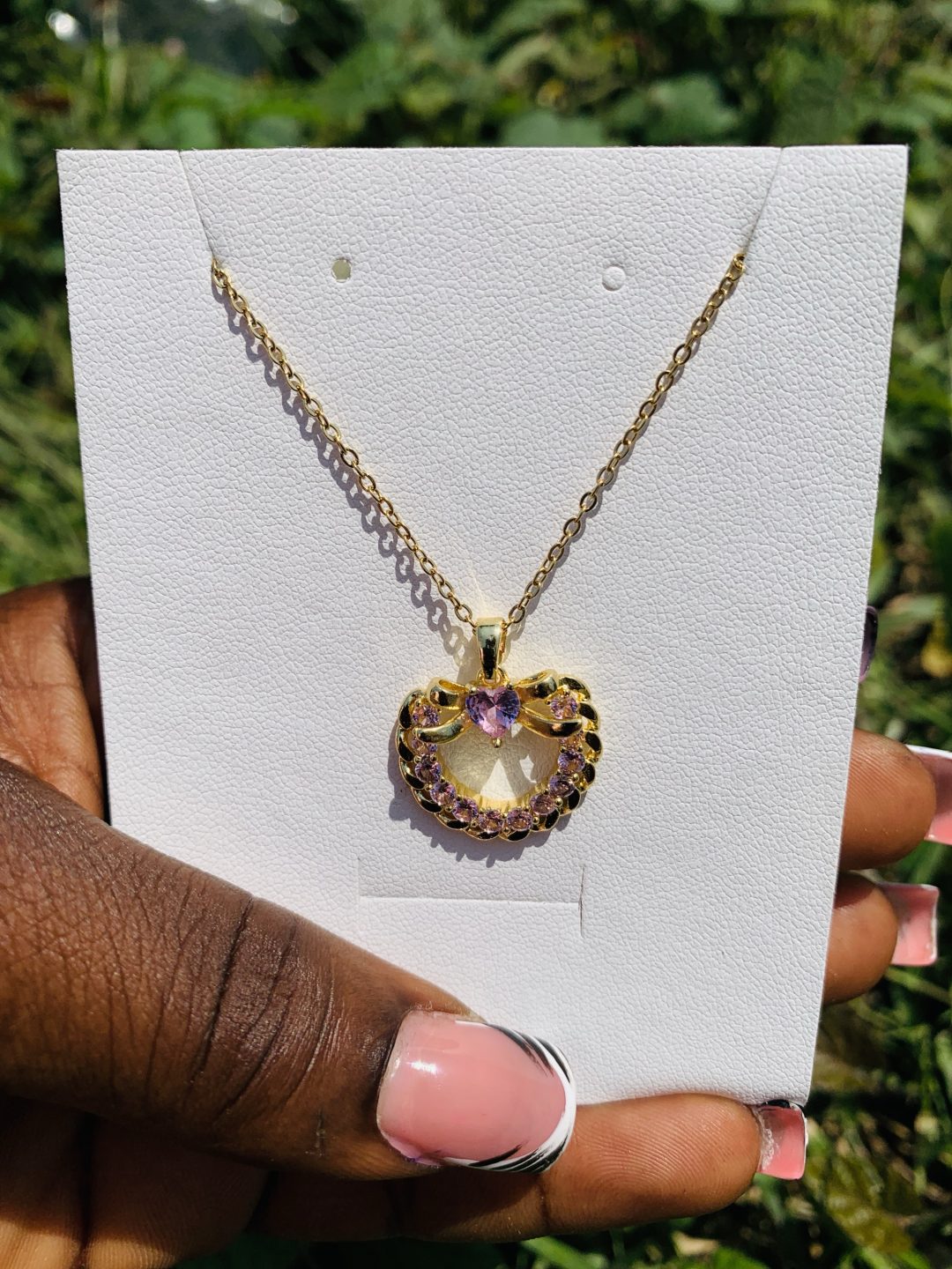 Dainty necklace 011 - Image 4