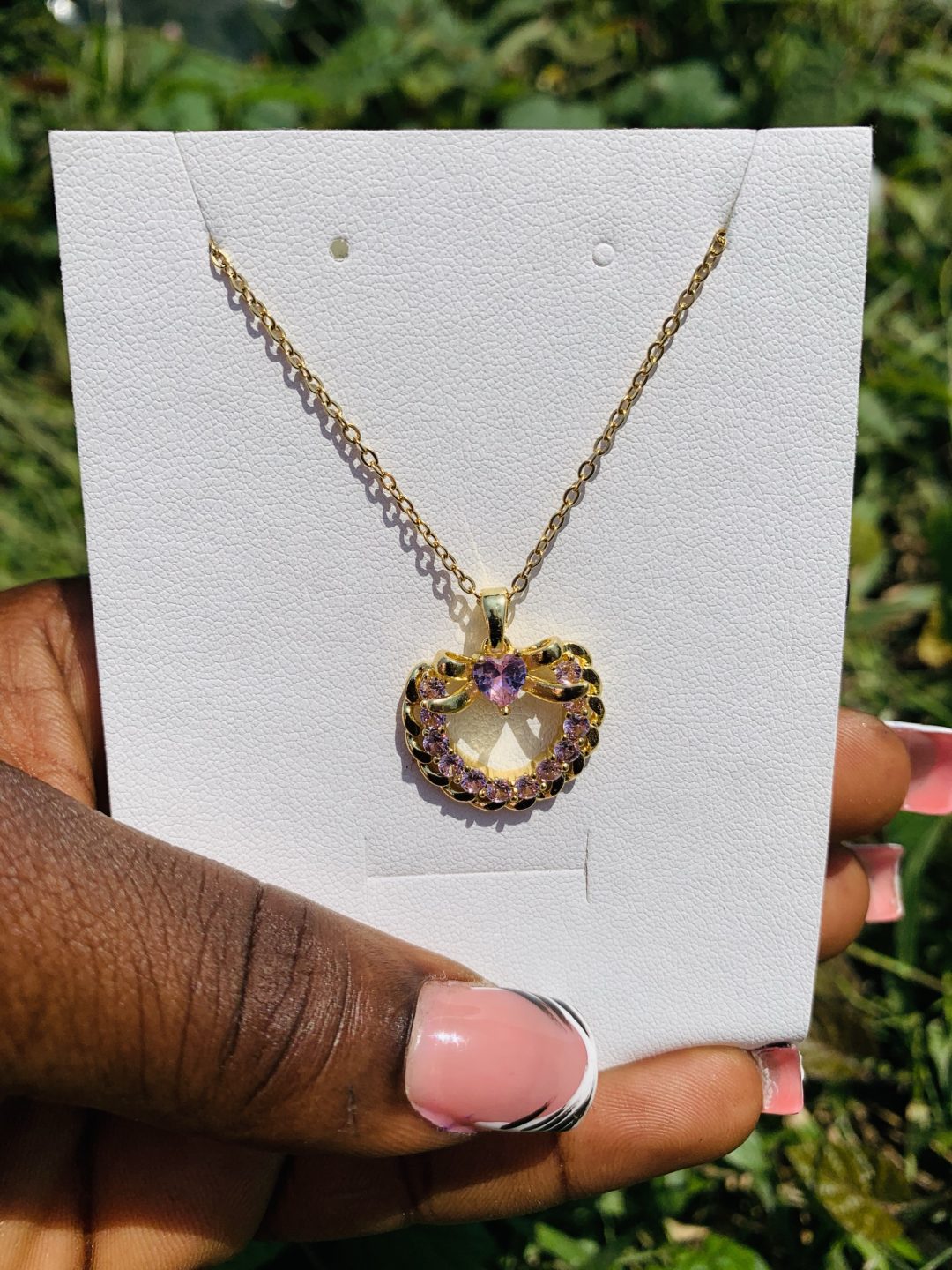 Dainty necklace 011 - Image 3