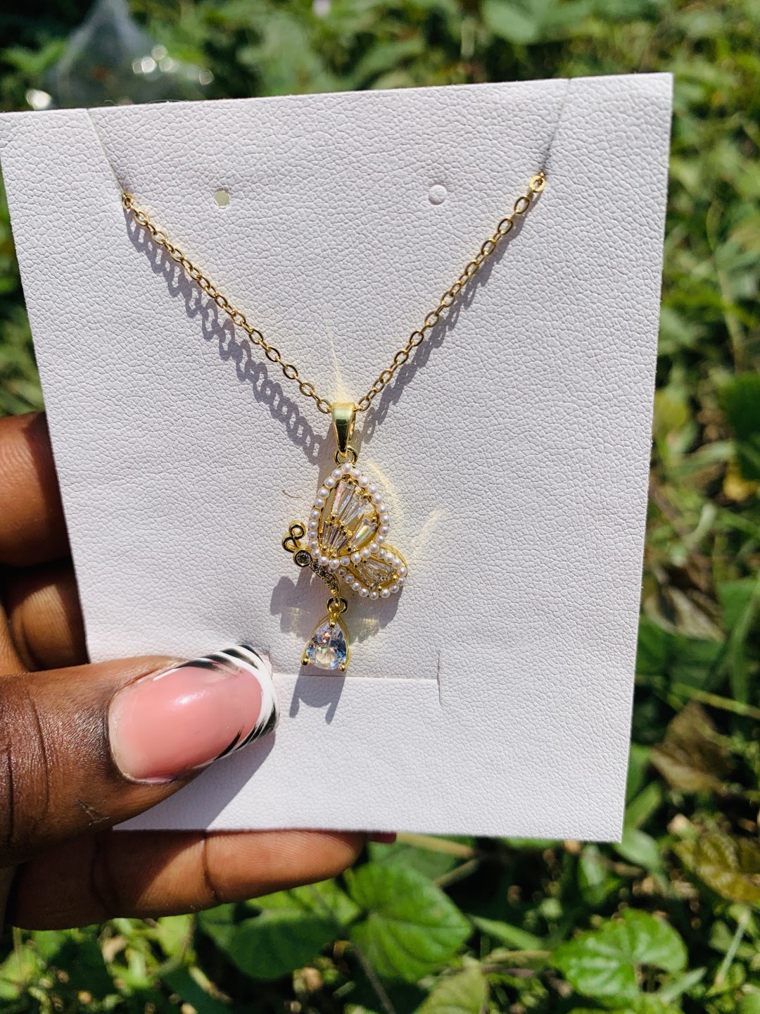 Dainty necklace 015