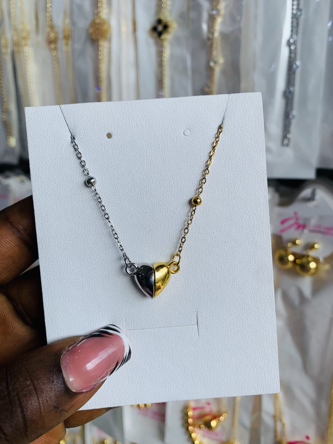 Steel necklaces 001