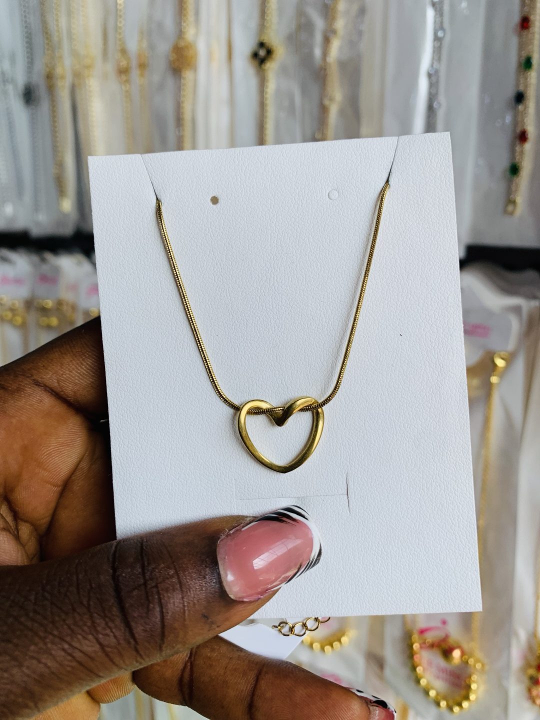 Steel necklace 003
