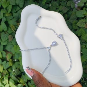 Tennis Necklace and Bracelet no box 004