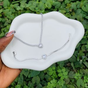 Tennis Necklace and Bracelet no box 008