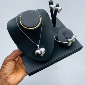 Stainless steel silver set 003