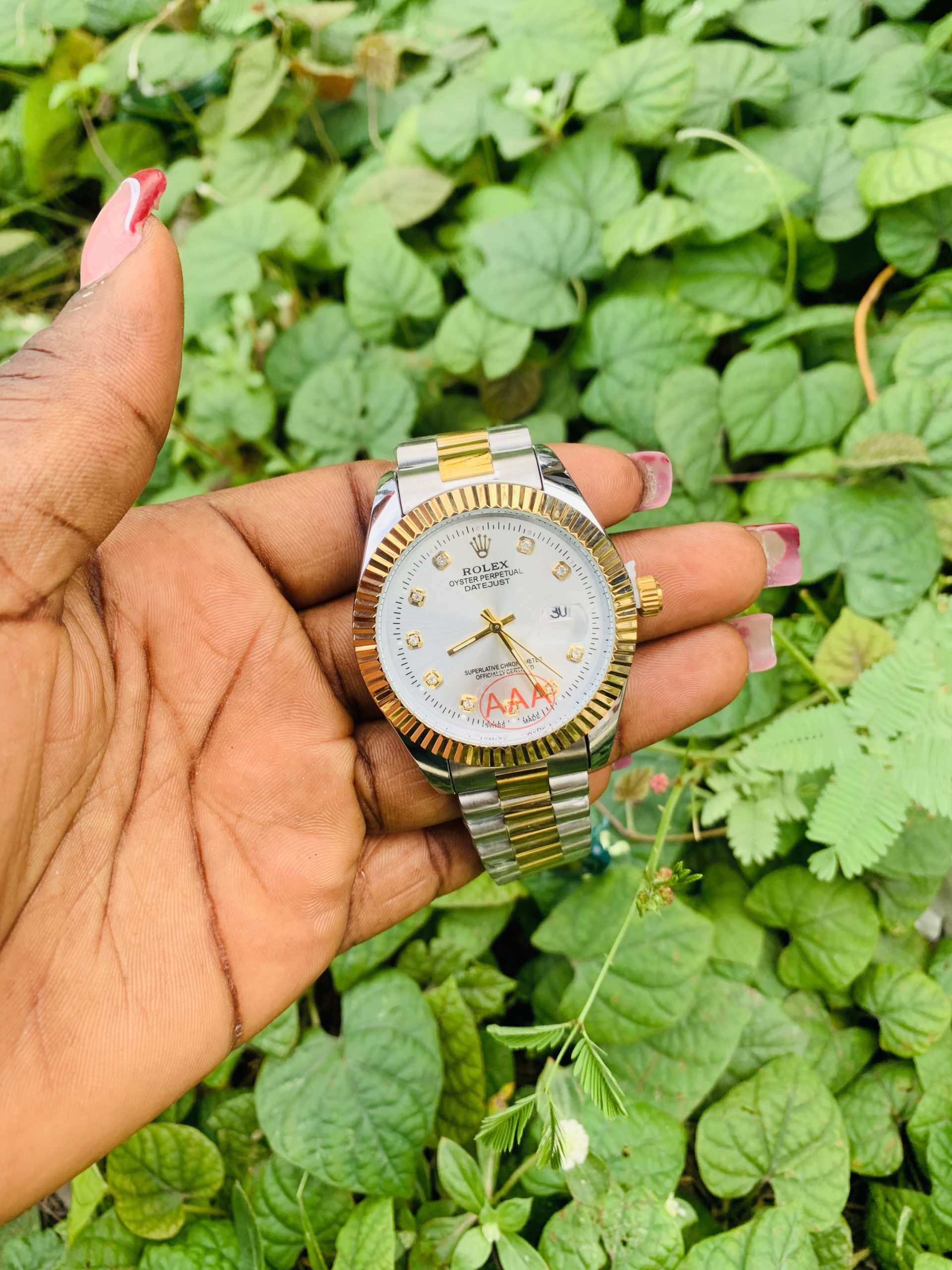 Two toned Rolex oyster