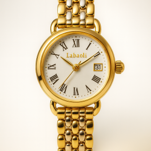 Labaoli full Göld luxury watch boxed