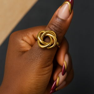 Stainless steel rings 013 size 10