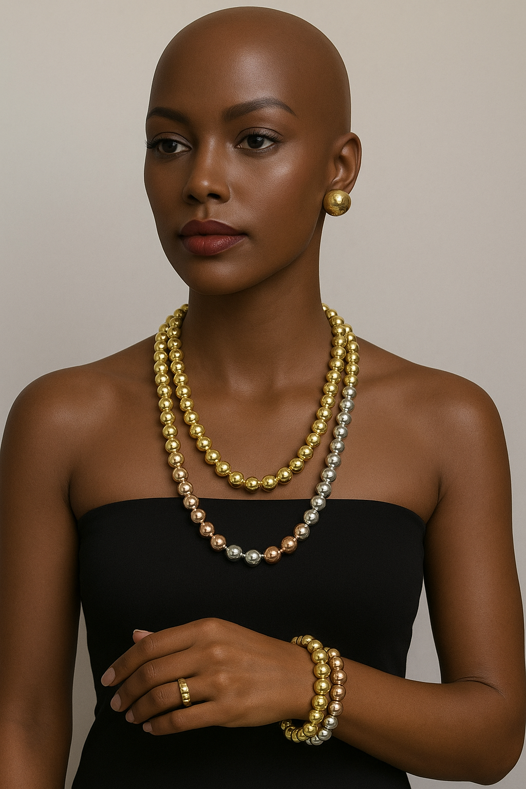 Md beaded luxury set