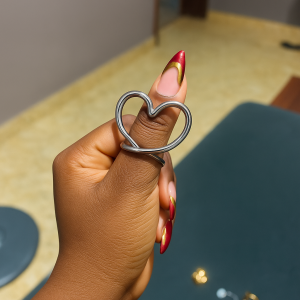 Stainless steel rings 005 size 10