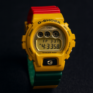 G shock orbit yellow box