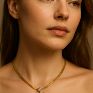 Stainless steel necklace 010