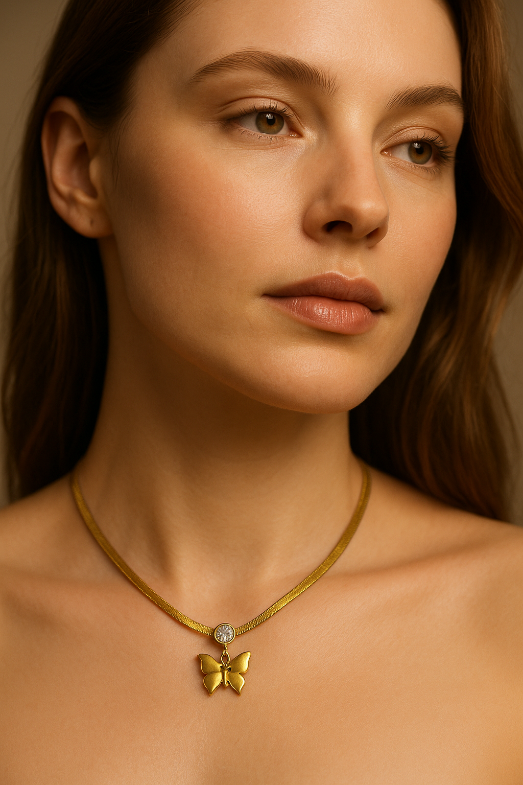 Stainless steel necklace 010