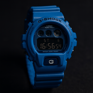 G shock orbit blue blue face boxed