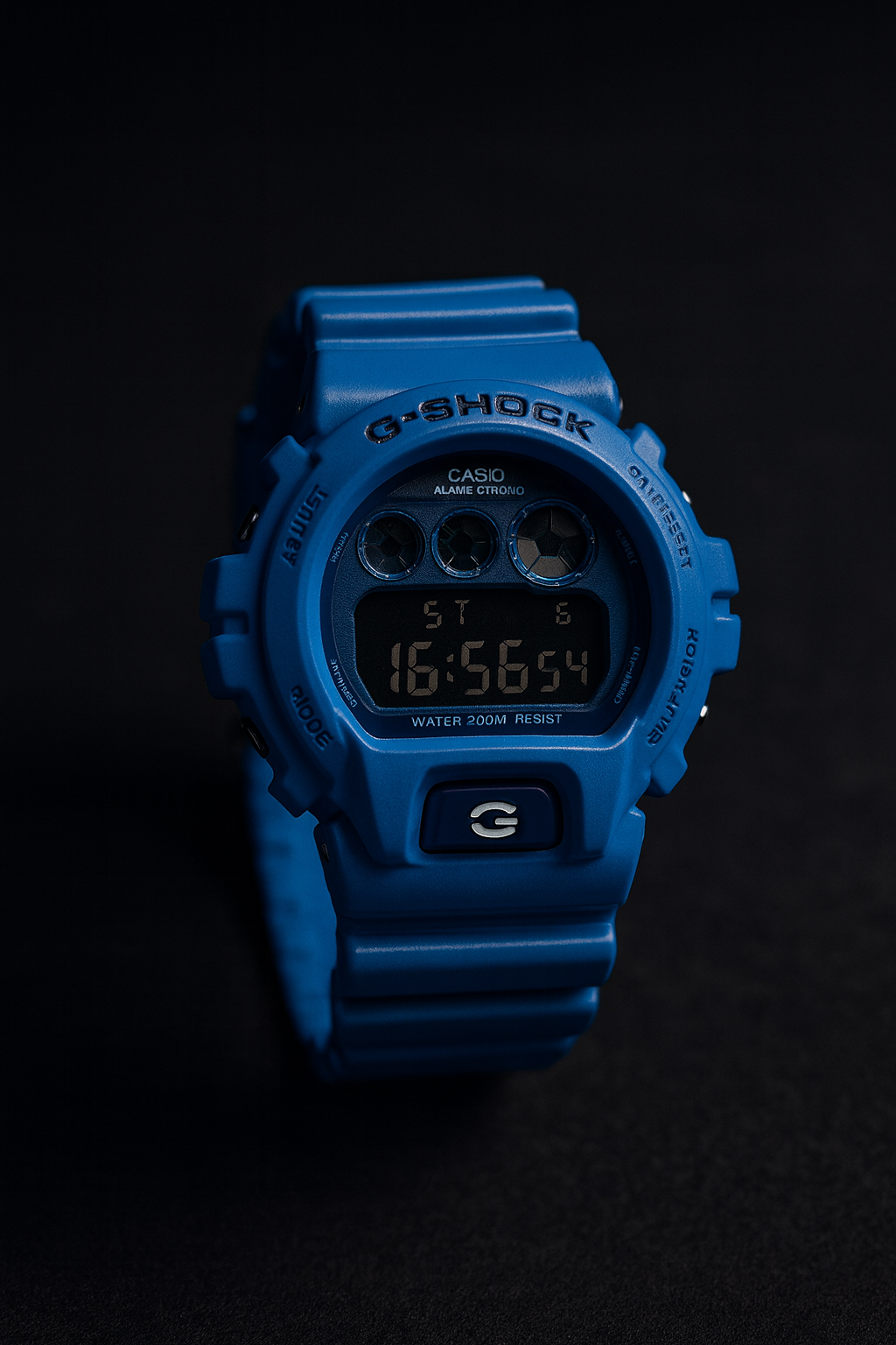 G shock orbit blue blue face boxed