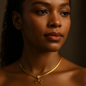 Stainless steel necklace 007