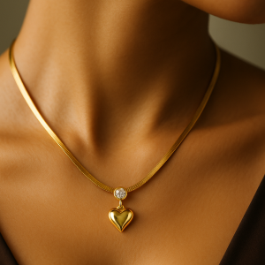 Stainless steel necklace 006