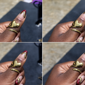 Stainless steel rings 008 size 9