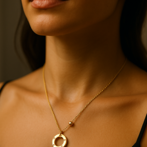 Stainless steel necklace 002