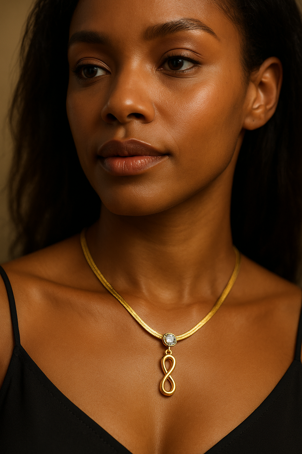 Stainless steel necklace 011