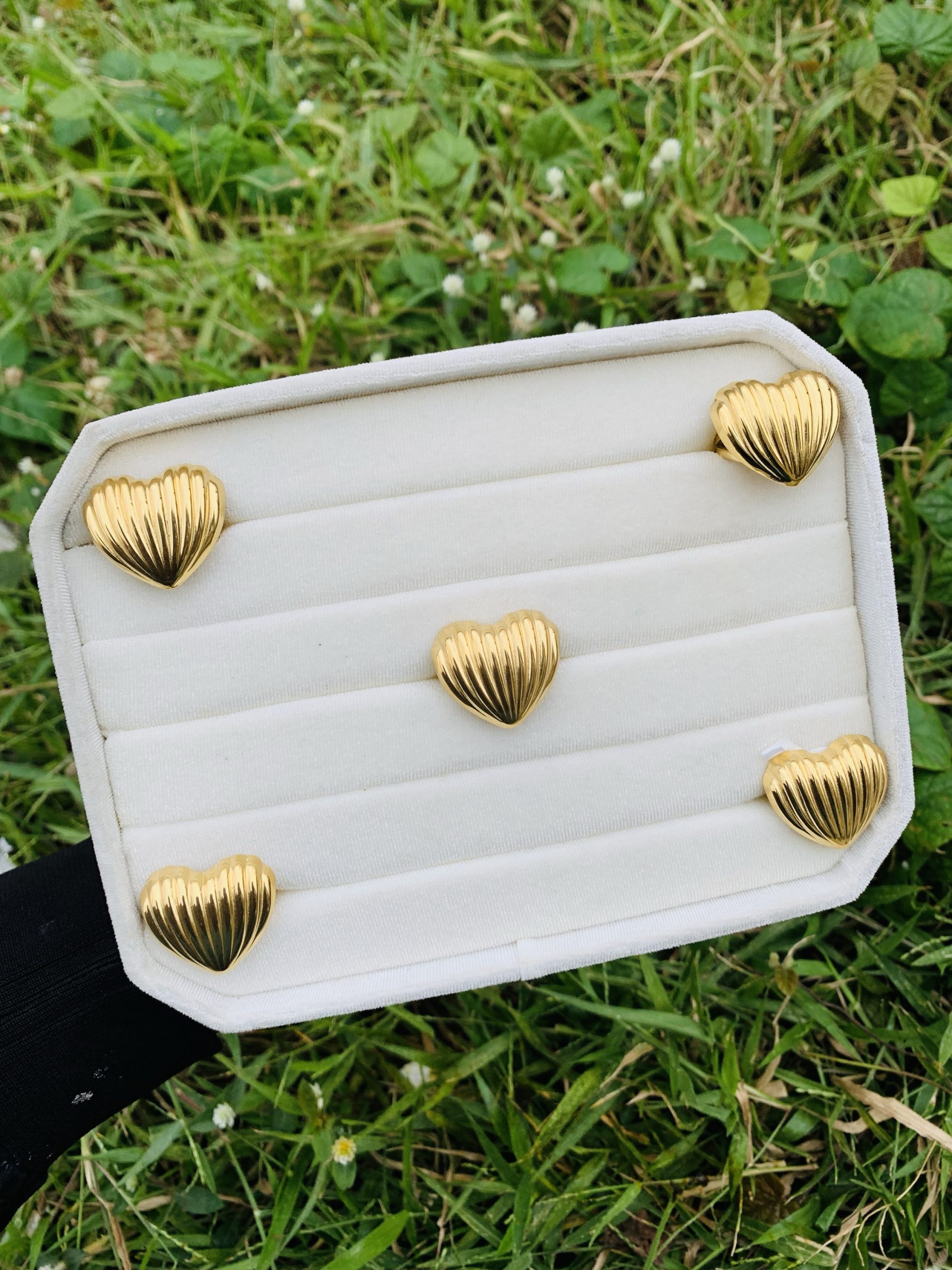 Stainless steel ring size 9