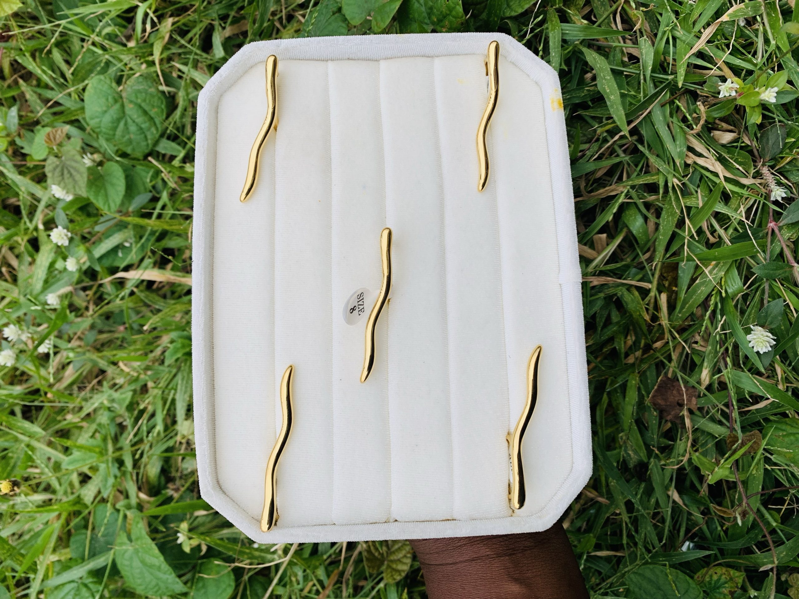 Stainless steel ring size 8