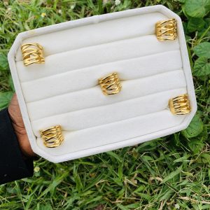 Stainless steel ring size 8