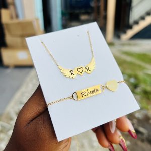 Engraved female combo