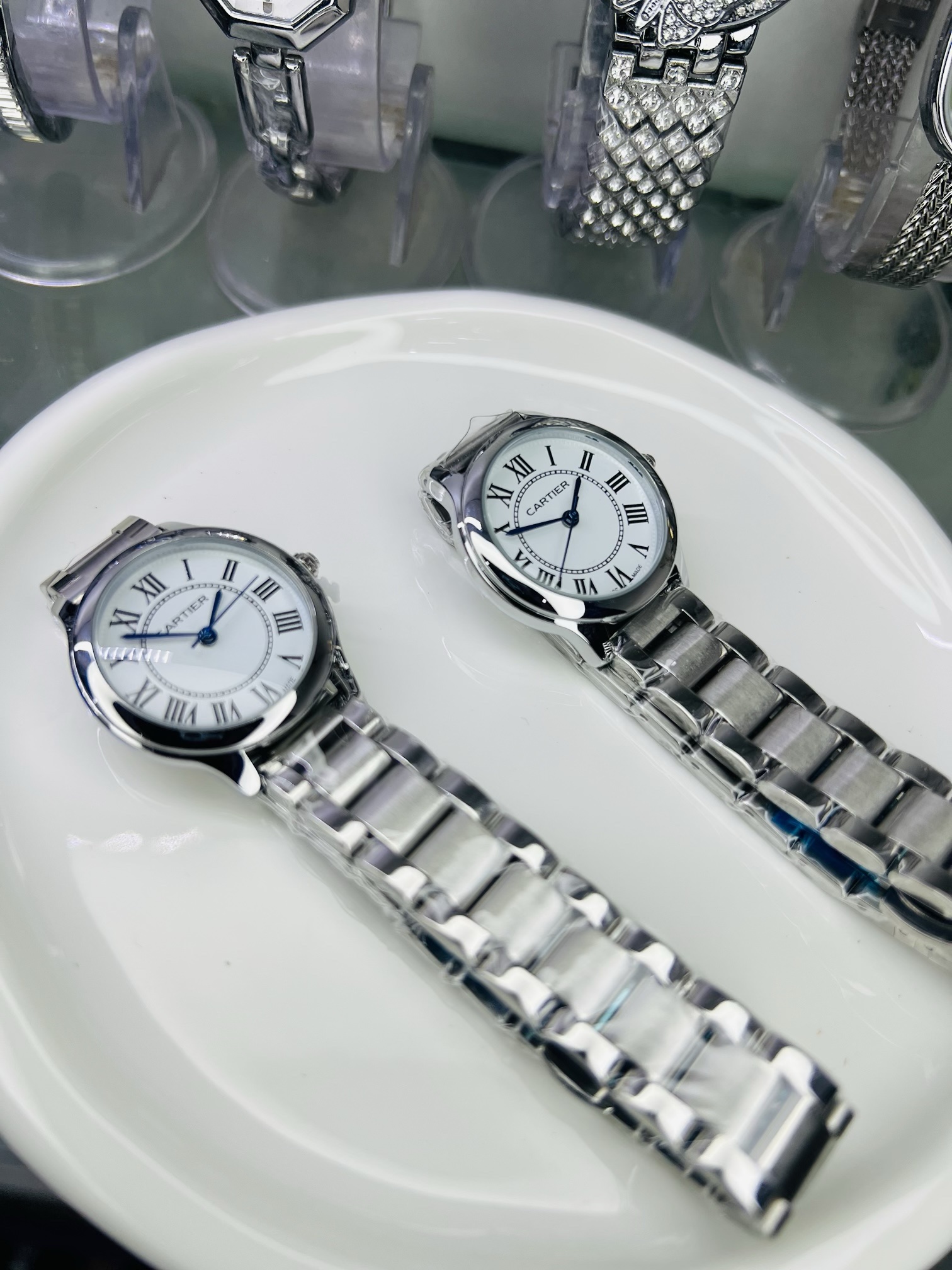 Cartier vintage gold wat