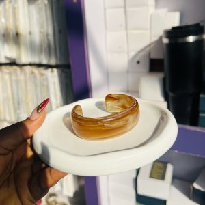 Acrylic chunky bangle 001