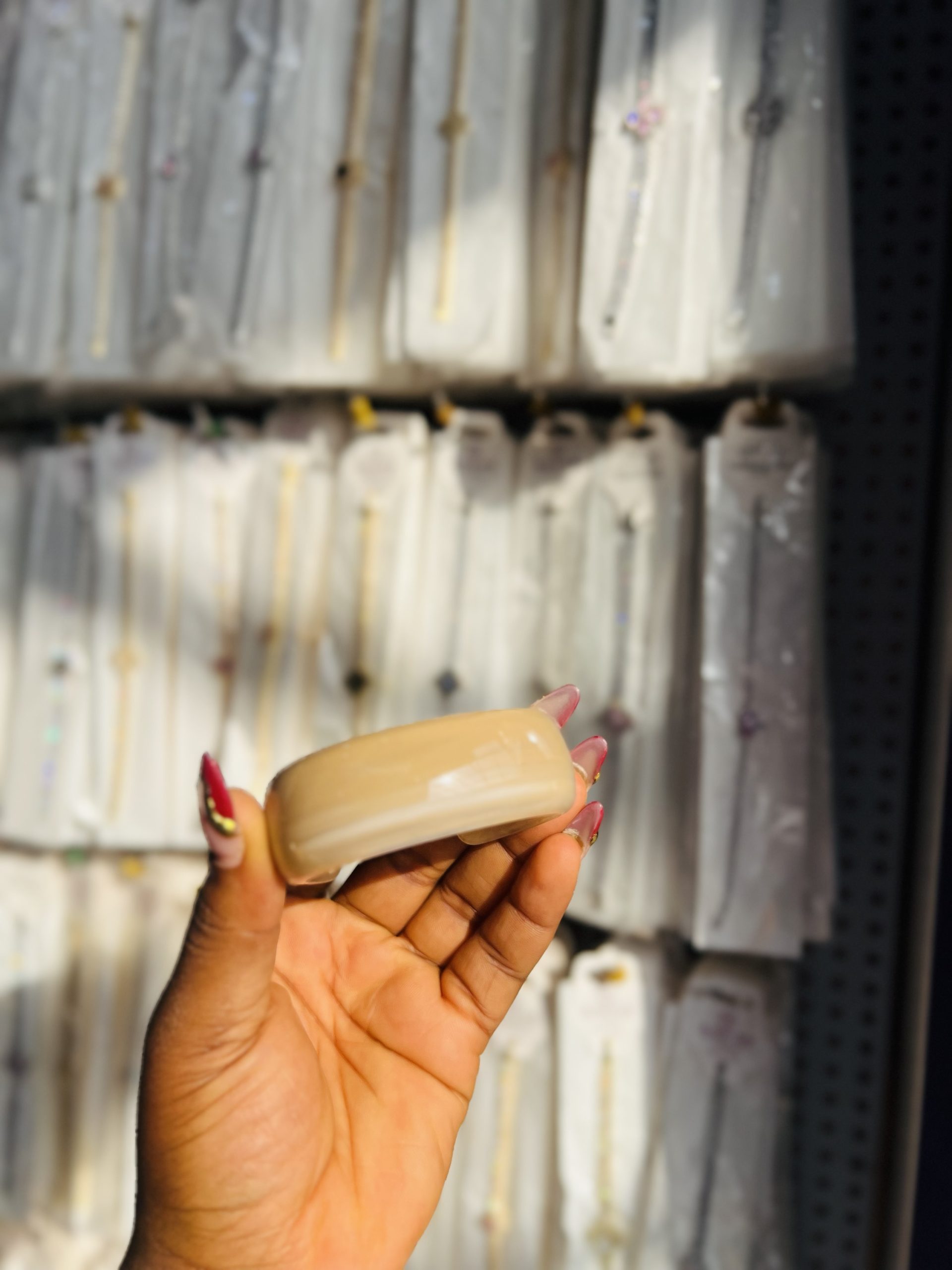 Acrylic chunky bangle 003