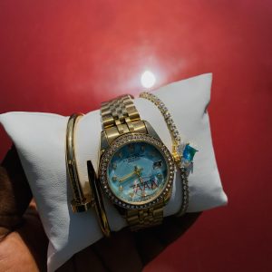 Rolex oyster combo comes with black paper box 001