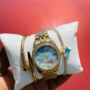 Rolex oyster combo comes with black paper box 001