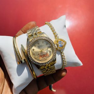 Rolex oyster combo comes with black paper box 002