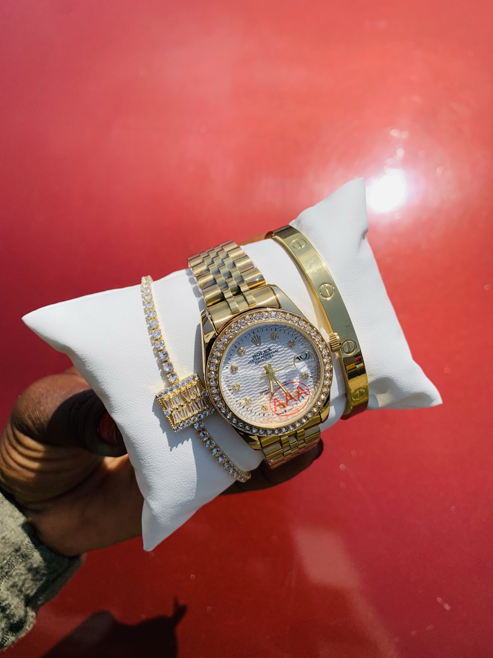 Rolex oyster combo comes with black paper box 003