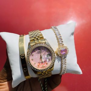 Rolex oyster combo comes with black paper box 004