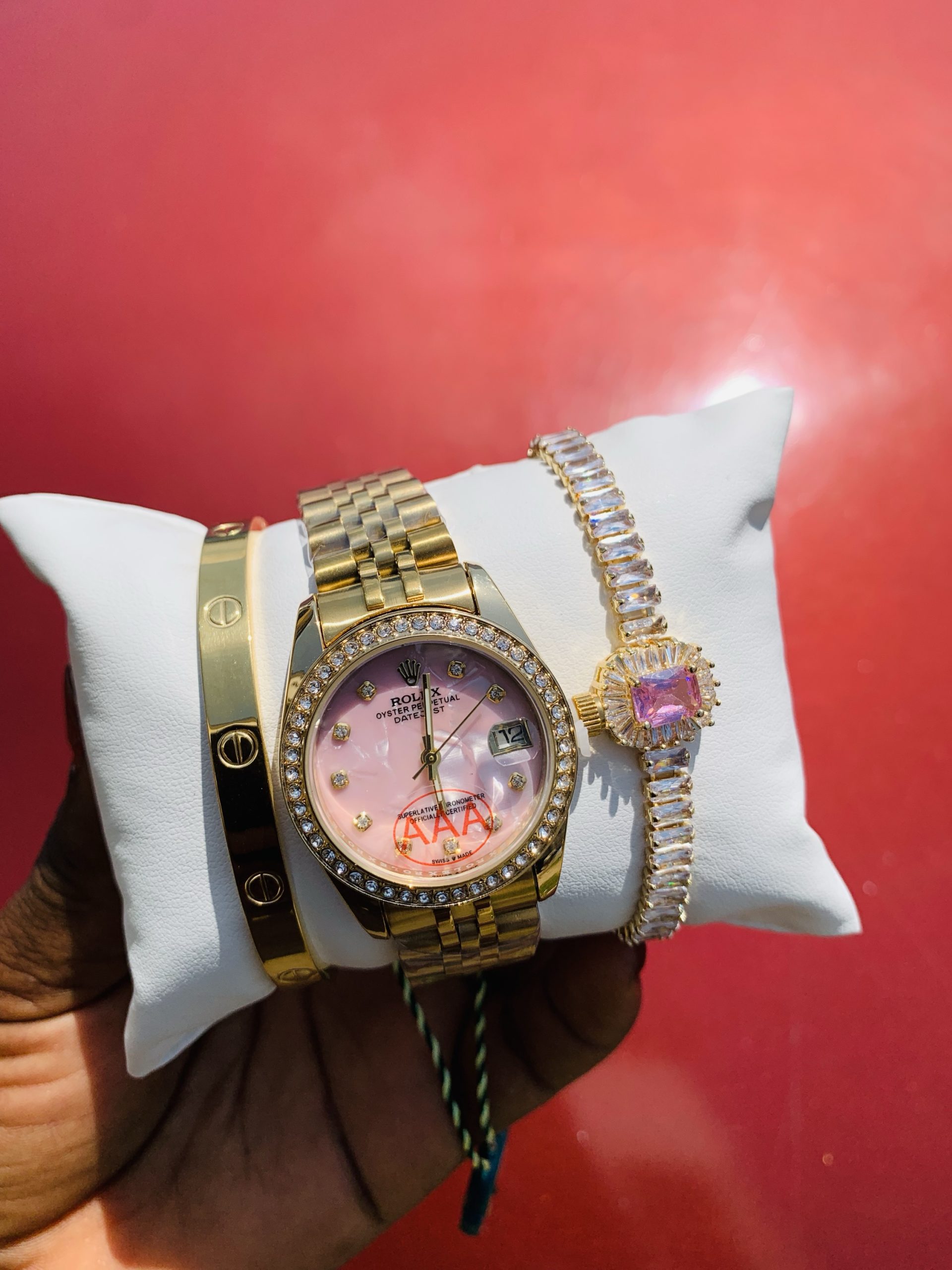 Rolex oyster combo comes with black paper box 004