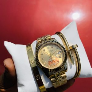 Rolex oyster combo comes with black paper box 005