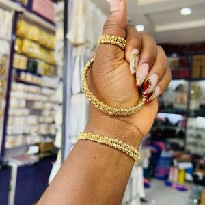Golden sunbelle bracelet combo