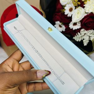 Tennis moissanite bracelet