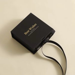 A dozen of black best wishes bow tie box (12pcs)