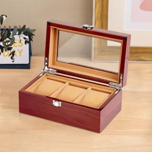 Three slot Formica watch organizer
