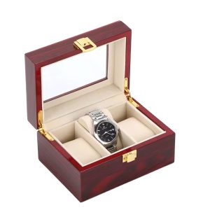 Three slot wine Formica watch organizer