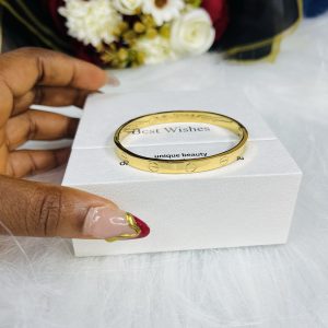 Gold Cartier bracelet