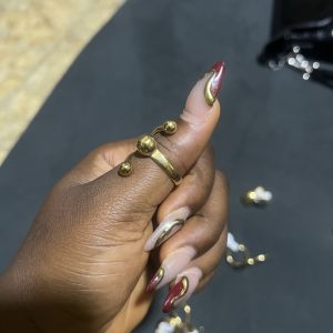 Stainless steel rings 020 size 8