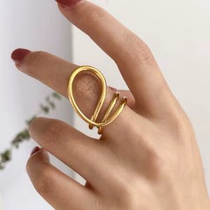 Stainless steel rings 015 size 10