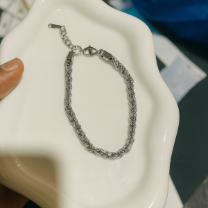 Steeel silver bracelet