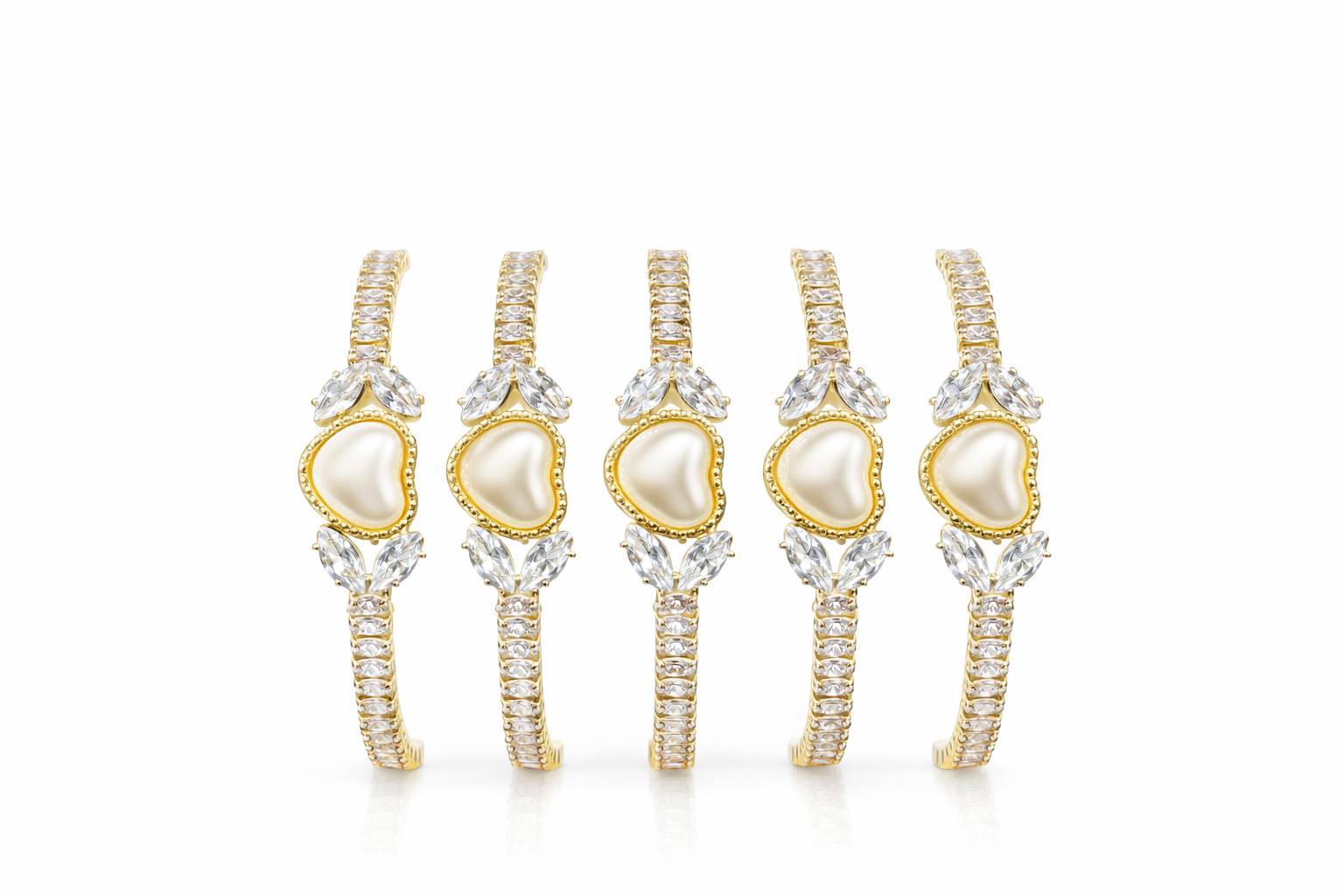 Half stone bracelet 023