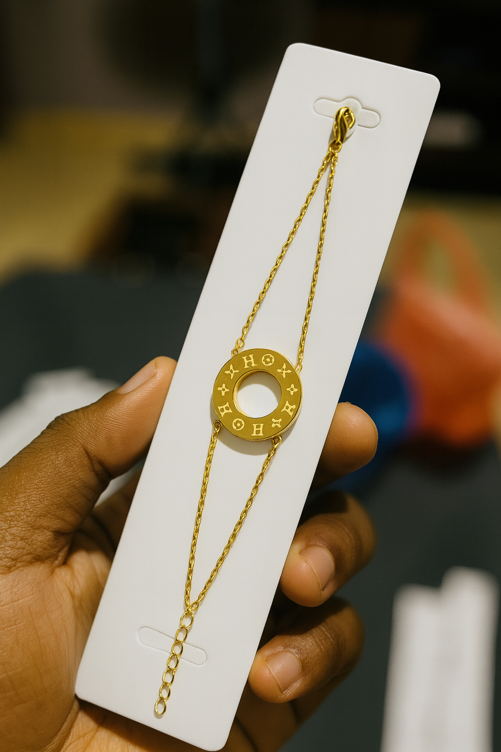 Lv Double gold bracelet