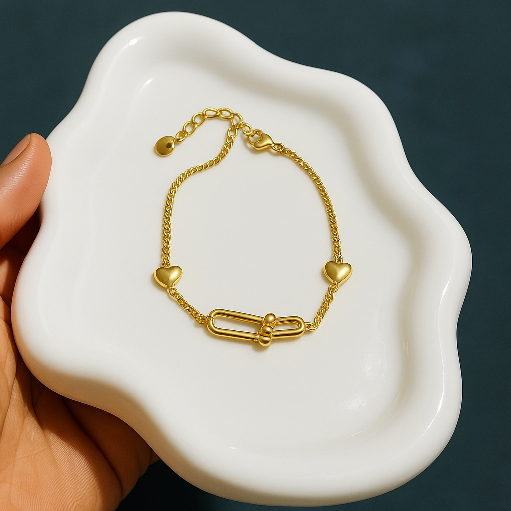 2 love steel bracelet